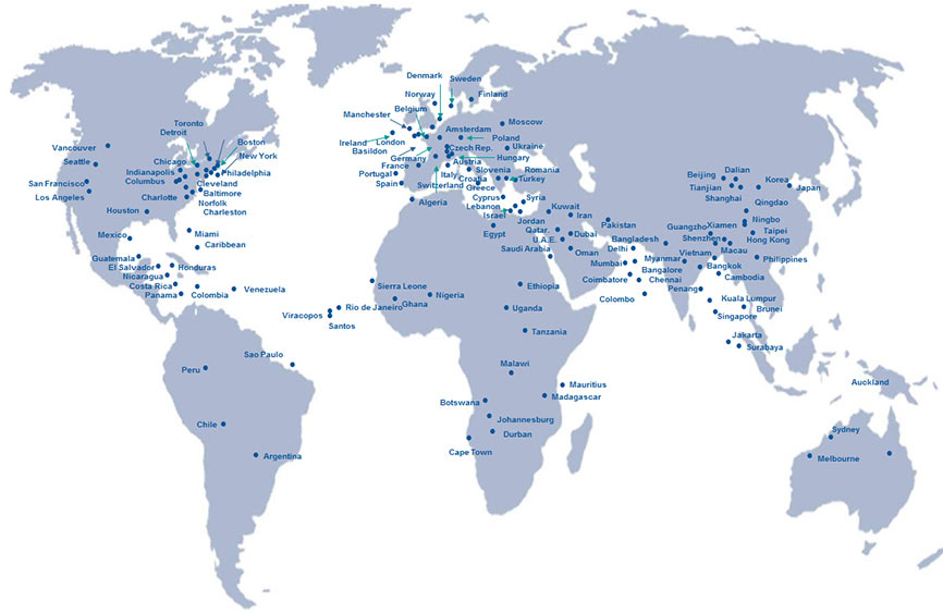 Erse Lojistik - Dünya geneli lojistik ağımız